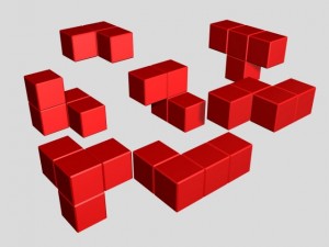 soma puzzle 3D Model