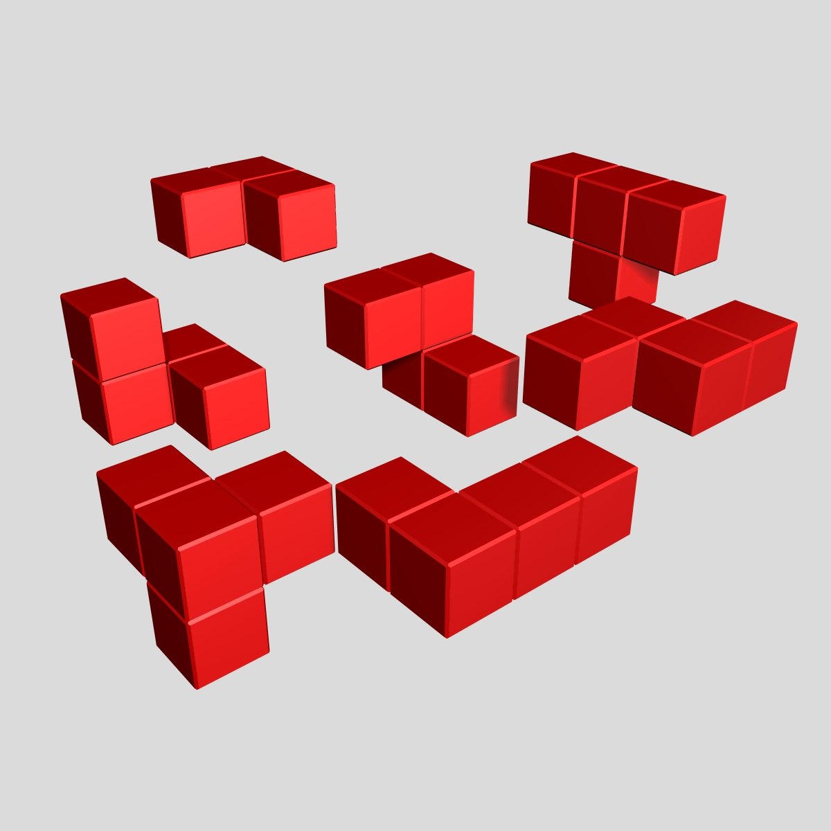 Головоломка 3d модель