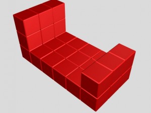soma puzzle 3D Model