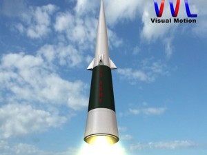 us army sprint missile 3D Model