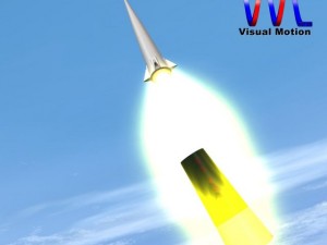 us army sprint missile 3D 模型