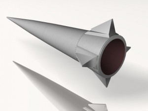 us army sprint missile 3D 模型