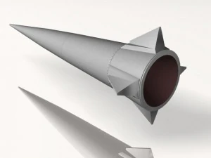 us army sprint missile 3D Model
