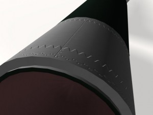 us army sprint missile 3D 模型