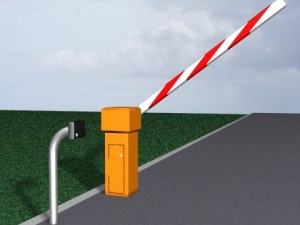 barrier gate 1 Model 3D
