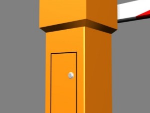 barrier gate 1 Modelo 3D
