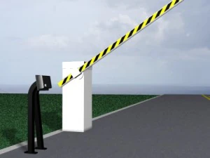 port&atilde;o de barreira 2 Modelo 3D