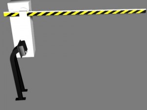barrier gate 2 Modèle 3D