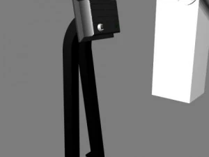 port&atilde;o de barreira 2 Modelo 3D