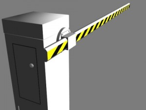 barrier gate 2 Modèle 3D