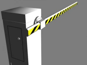 port&atilde;o de barreira 2 Modelo 3D