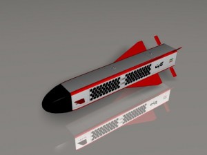 iranian kite 184 round 3D Модель