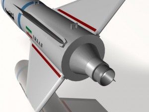 iranian sagheb bomb 3D Model