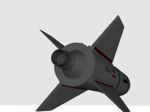 iranian sagheb bomb 3D Model
