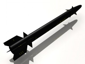 iranian persian gulf missile 3D Model