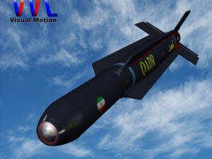 iranian qadr bomb Model 3D