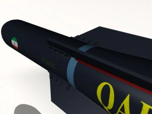 iranian qadr bomb 3D Model
