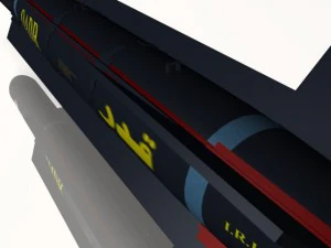 iranian qadr bomb 3D Model