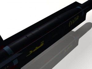 iranian qadr bomb Modèle 3D