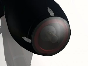 iranian qadr bomb 3D Model