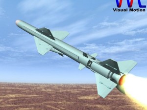 iranian noor cruise missile 3D Model