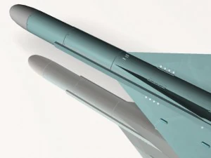 iranian noor cruise missile 3D Model