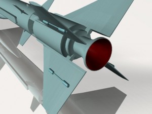 iranian noor cruise missile Model 3D