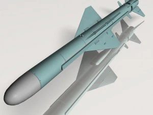 iranian noor cruise missile 3D Model