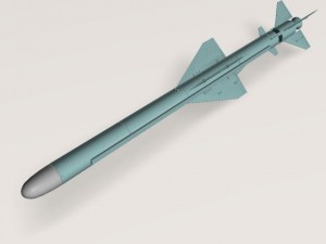 iranian qader cruise missile 3D Model