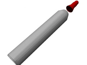dprk bm25 musudan missile 3D Model