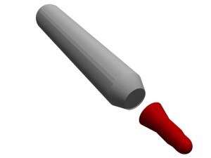 dprk bm25 musudan missile 3D Model