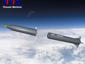 us pgm 11 redstone missile 3D Модель