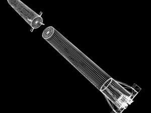 us pgm 11 redstone missile 3D Model
