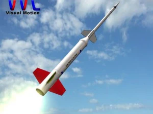 kami roket nike cajun Model 3D