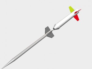 us nike cajun rocket Modelo 3D