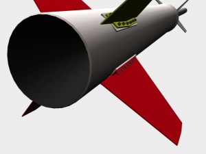 us nike cajun rocket Modelo 3D