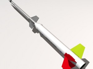 us nike cajun rocket Modelo 3D