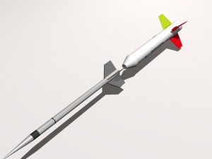 us nike cajun rocket Modelo 3D