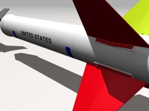 us nike cajun rocket Modelo 3D
