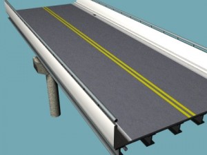 rural road bridge set Modelo 3D