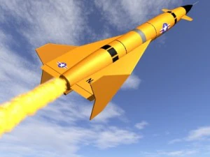 rudal aqm37c angkatan laut AS Model 3D