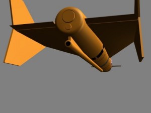 us navy aqm37c missile 3D Модель