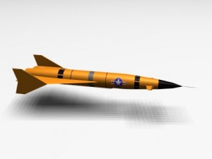 us navy aqm37c missile 3D Модель