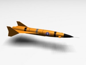 us navy aqm37c missile 3D Модель
