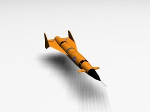 us navy aqm37c missile 3D Модель