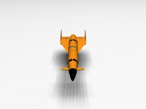 us navy aqm37c missile 3D Модель