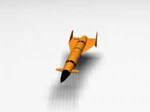 us navy aqm37c missile 3D Модель