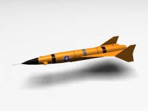 us navy aqm37c missile 3D Модель