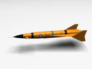 us navy aqm37c missile 3D Model