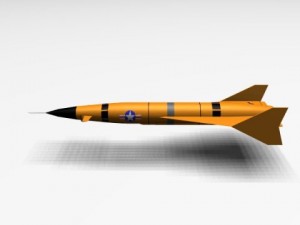 us navy aqm37c missile 3D Модель
